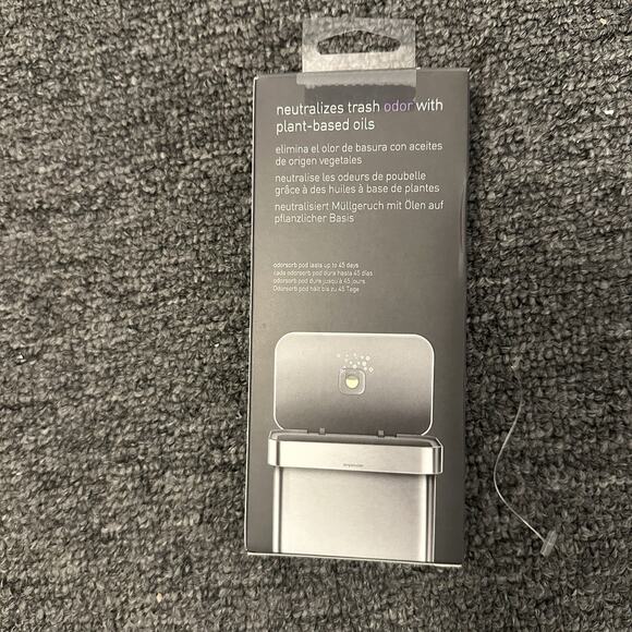 Simplehuman Odorsorb Pod Plant-Based 4 Count Refill Pack For Trash Bags & Cans - Picture 2 of 2